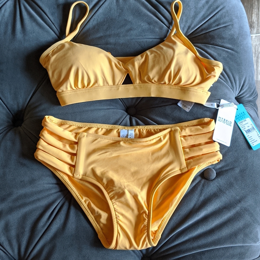 Brand New Seafolly Bikini Set - Keyhold Cutout